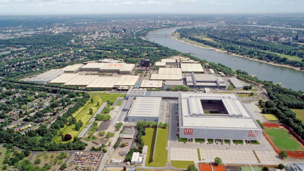 Messe Arena Luft